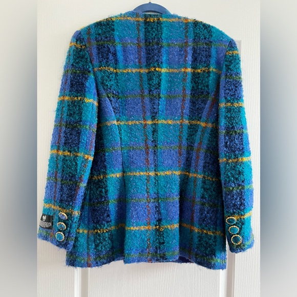 Designer Mark Eisen Tweed blazer - Picture 2 of 7